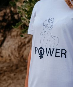 → Kleid - Woman Power | Frauenpower | Starke Frauen | Nachhaltig vegane Fair Fashion Mode für Frauen | 100% Bio-Baumwolle. Jetzt sichern.←